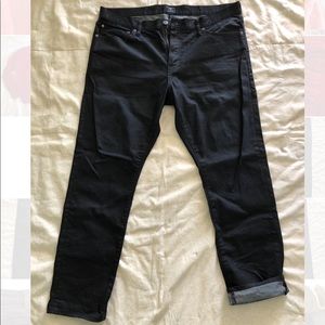 Men’s Gap Coupe Droite Jeans. Black